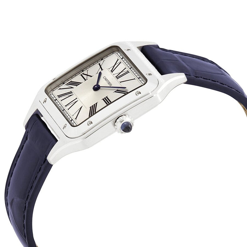 Cartier Santos-Dumont Quartz Silver Dial Men's Watch #WSSA0022 - Watches of America #2