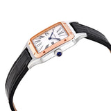 Cartier Santos-Dumont Large Silver Dial Watch #W2SA0011 - Watches of America #2