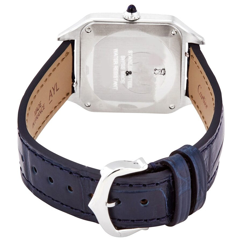 Cartier Santos-Dumont Quartz Silver Dial Ladies Watch #WSSA0023 - Watches of America #3