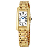 Cartier Tank Americaine 18kt Yellow Gold Ladies Watch #W26015K2 - Watches of America