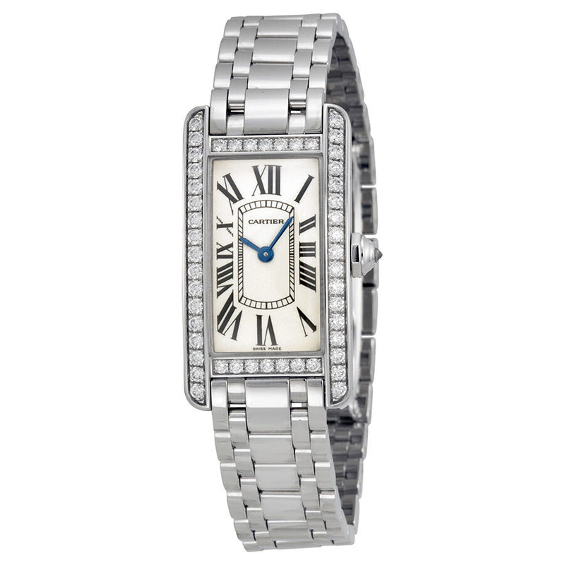 Cartier Tank Americaine Ladies Watch #WB7073L1 - Watches of America