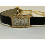 Cartier Tank Americaine Silver Dial 18k Pink Gold Men's Watch #WJTA0002 - Watches of America #2