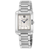 Cartier Tank Anglaise Silver Dial Ladies Watch #W4TA0003 - Watches of America