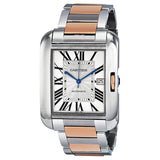 Cartier Tank Anglaise XL Automatic Silver Dial Men's Watch #W5310006 - Watches of America