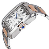 Cartier Tank Anglaise XL Automatic Silver Dial Men's Watch #W5310006 - Watches of America #2