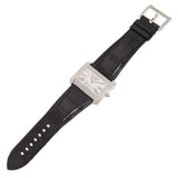 Cartier Tank Divan Cream Dial Ladies 18 Carat White Gold Diamond Watch #WA301370 - Watches of America #3