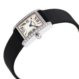 Cartier Tank Francaise 18kt White Gold Diamond Ladies Watch #WE100231 - Watches of America #2