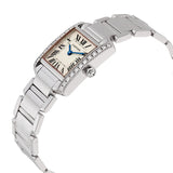 Cartier Tank Francaise 18kt White Gold Diamond Ladies Watch #WE1002S3 - Watches of America #2