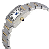Cartier Tank Francaise 18kt Yellow Gold and Steel Ladies Watch #W51007Q4 - Watches of America #2