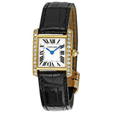 Cartier Tank Francaise 18kt Yellow Gold Diamond Ladies Watch #WE100131 - Watches of America