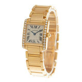 Cartier Tank Francaise 18kt Yellow Gold Diamond Ladies Watch #WE1001R8 - Watches of America #4