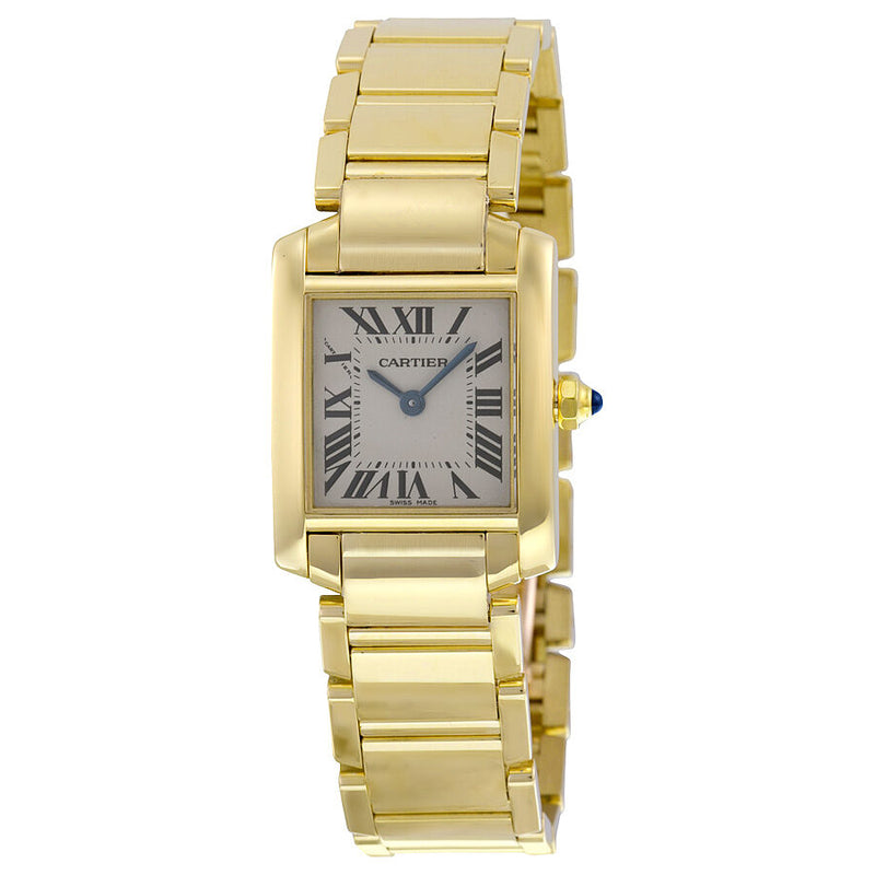 Cartier Tank Francaise 18kt Yellow Gold Ladies Watch #W50002N2 - Watches of America