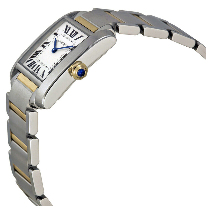 Cartier Tank Francaise Silver Dial Ladies Watch #W2TA0003 - Watches of America #2