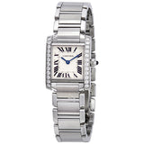 Cartier Tank Francaise Silver Dial Ladies Watch #W4TA0008 - Watches of America
