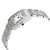 Cartier Tank Francaise Silver Dial Ladies Watch #W4TA0009 - Watches of America #2