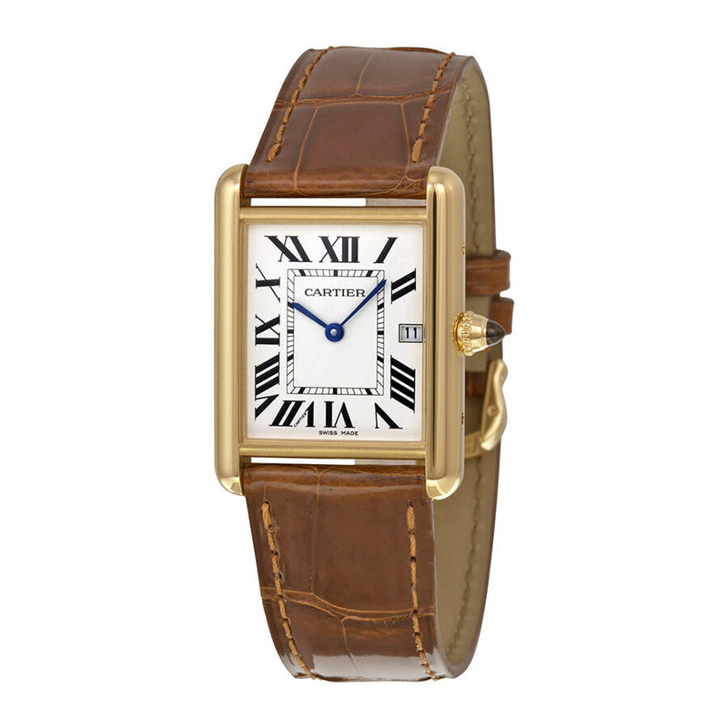 Cartier Tank Louis 18kt Yellow Gold Men's Watch #W1529756 - Watches of America