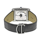 Cartier Tank MC Automatic Black Dial Black Leather Men's Watch #W5330004 - Watches of America #3