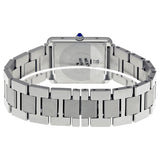 Cartier Tank Solo Silvered Opaline Dial Large Watch #W5200014 - Watches of America #3