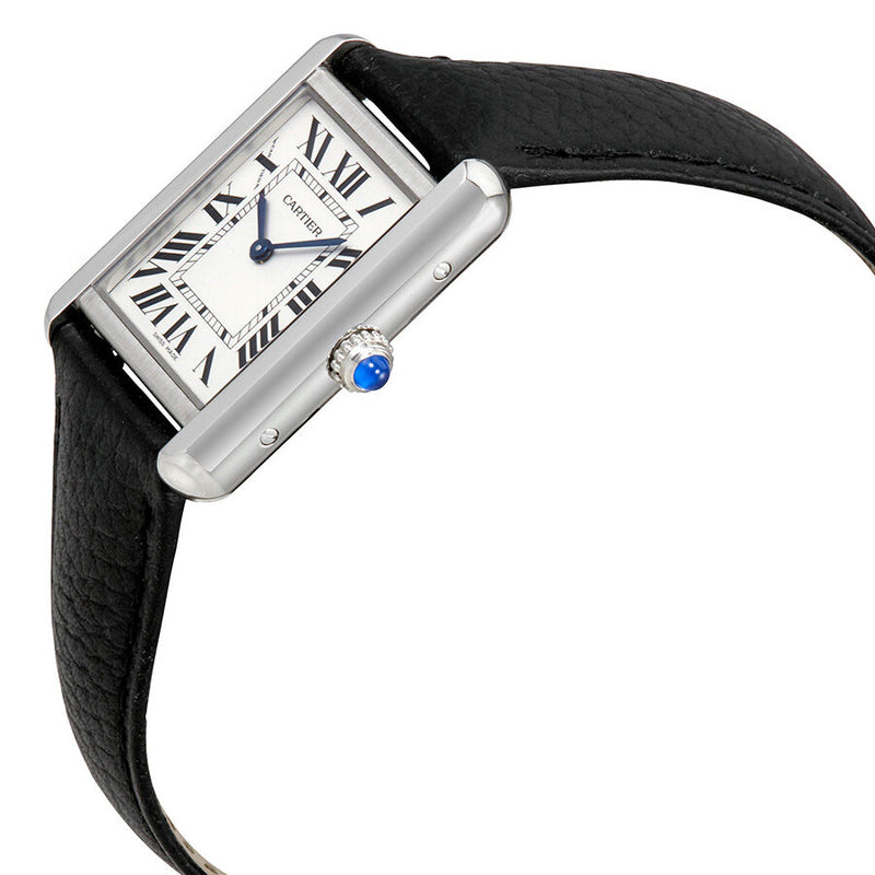 Cartier Tank Solo Silvered Light Opaline Dial Ladies Watch #WSTA0030 - Watches of America #2