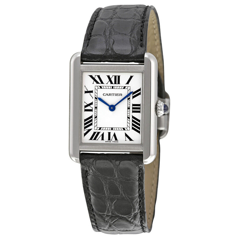 Cartier Tank Solo Steel Small Ladies Watch #W5200005 - Watches of America