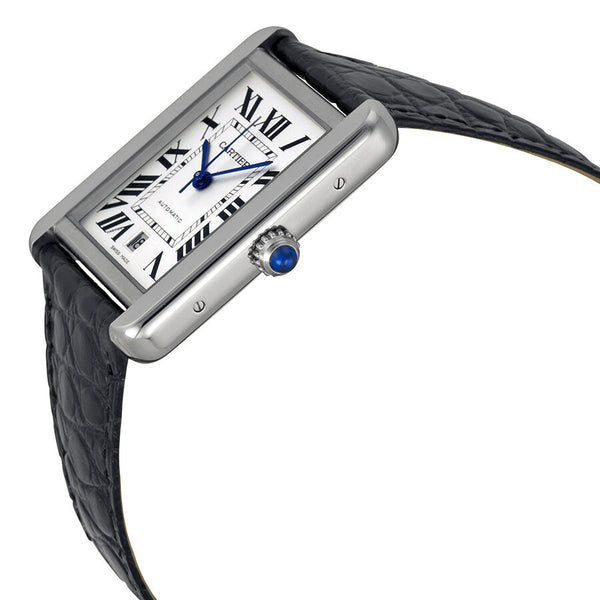 Cartier Tank Solo XL Automatic Silver Dial Men's Watch #W5200027 - Watches of America #2