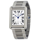 Cartier Tank Solo XL Automatic Silver Dial Men's Watch #W5200028 - Watches of America