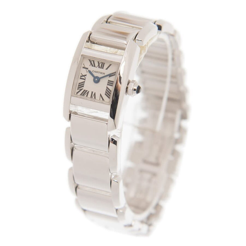 Cartier Tankissime 18kt White Gold Mini Ladies Watch W650029H#W620029H - Watches of America #4