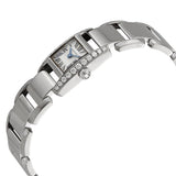Cartier Tankissime Silver Dial 18K White Gold Diamond Ladies Watch #WE70069H - Watches of America #2