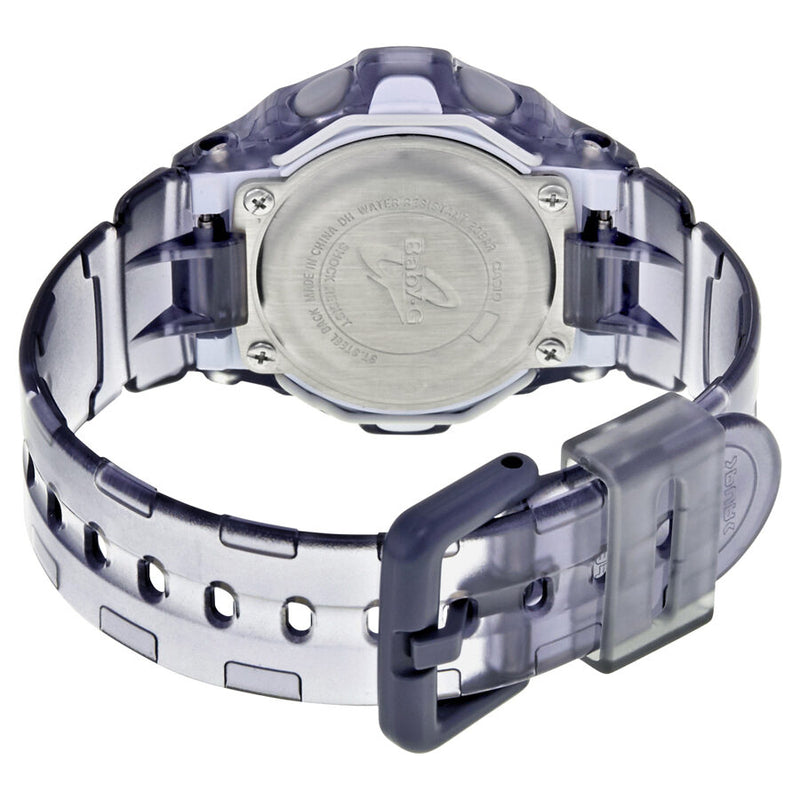 Casio Baby G Digital Dial Transparent Resin Ladies Watch #BG169R-8 - Watches of America #3