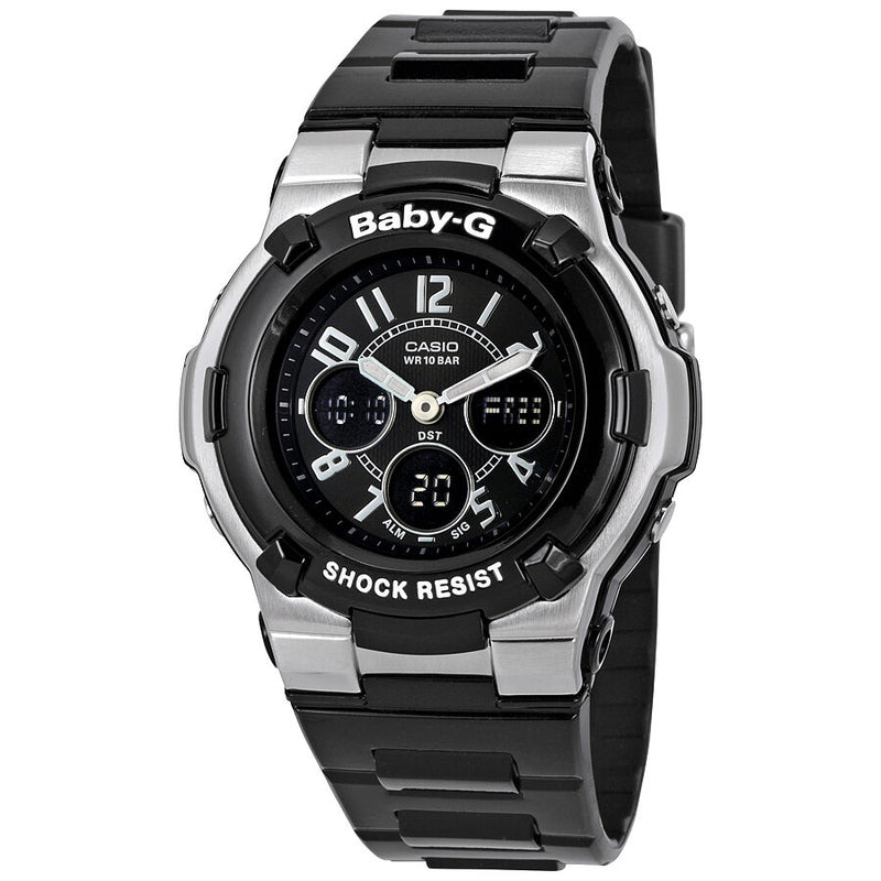 Casio Baby G Shock Resistant Black Multi-Function Sport Ladies Watch #BGA110-1B2 - Watches of America