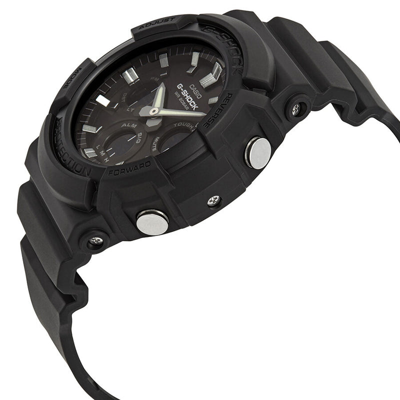 Casio G-Shock Alarm World Time Black Dial Men's Watch #GAS-100B-1ACR - Watches of America #2
