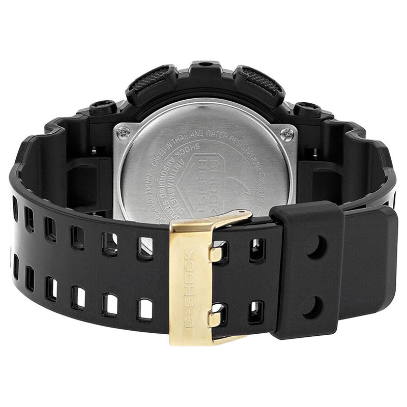 Casio G-Shock Reloj analógico digital para hombre, GM110-1A con correa de  resina negra, Negro/Plata, Serie de bisel de metal de G-Shocks