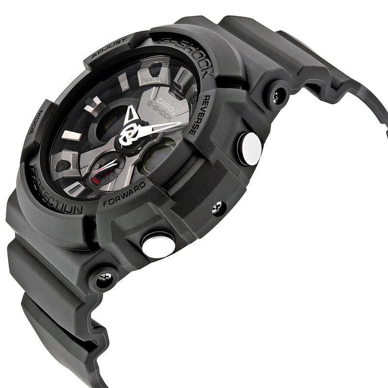 Casio G-Shock Black Dial Resin Men's Watch #GA201-1A - Watches of America #2
