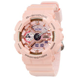 Casio G-Shock Digital Dial Pink Resin Ladies Watch #GMAS110MP-4A1 - Watches of America