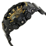 Casio G-Shock Gold-Tone Dial Black Resin Men's Watch #GA-710GB-1ACR - Watches of America #2