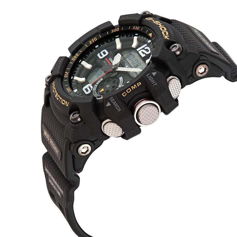 Casio G-Shock Master of G Mudmaster Perpetual Alarm World Time Chronograph Quartz Analog-Digital Black Dial Men's Watch #GG-1000-1ADR - Watches of America #2