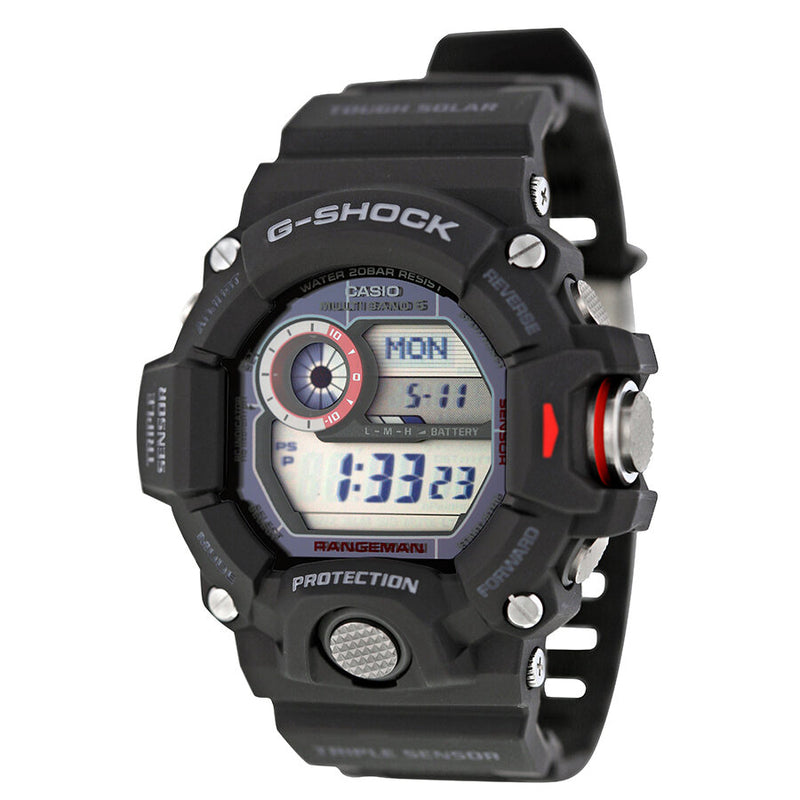 Casio G-Shock Rangeman Multi-Band 6 Atomic Timekeeping Digital Dial Men's Watch #GW9400-1 - Watches of America