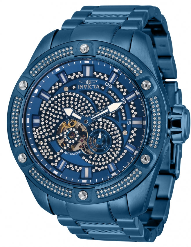 Invicta Bolt Automatic Diamond Blue Dial Men's Watch 34621