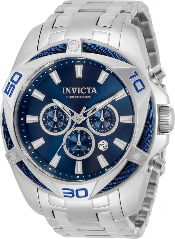Reloj Invicta Bolt Cronógrafo Cuarzo Esfera Azul Hombre 32373