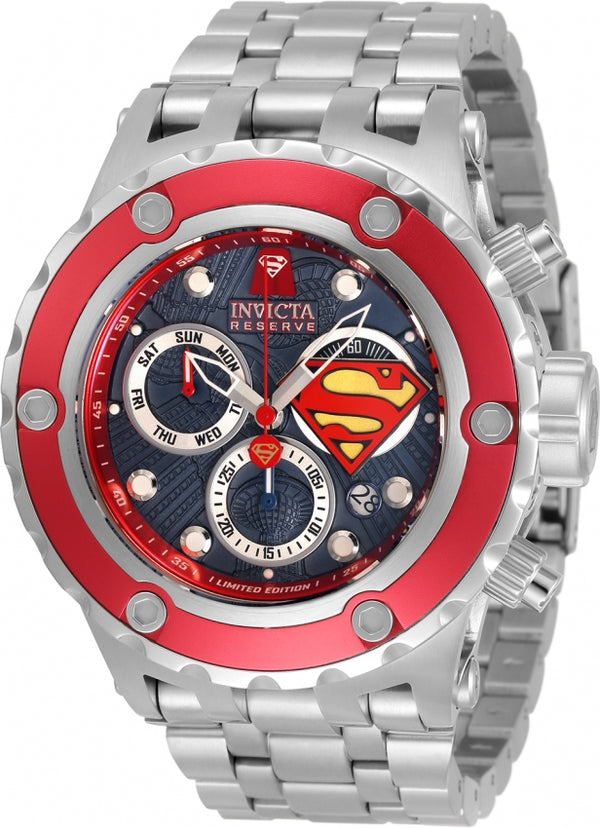 Invicta DC Comics Superman Limited Edition Chronograph Quartz Men s Wa Watches of America