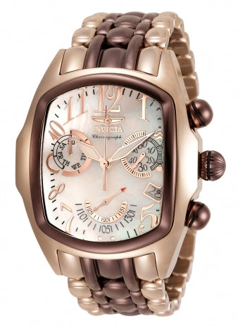 Invicta Lupah Chronograph Quartz White Dial Men's Watch 33381