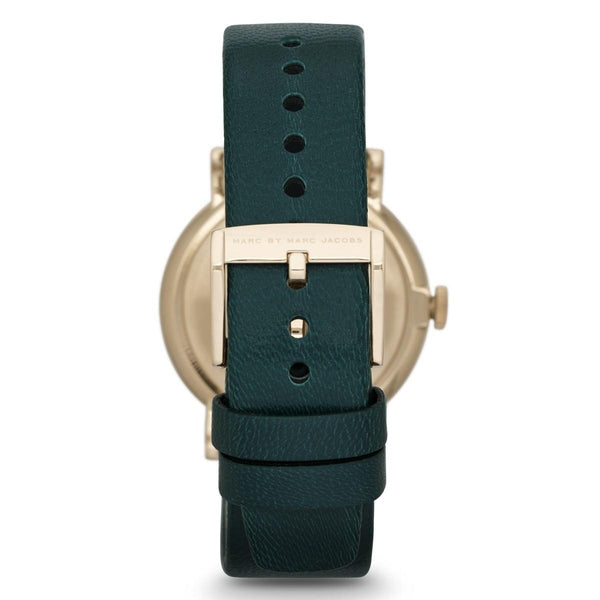 Marc by Marc Jacobs Baker Green Dial Green Leather Ladies Watch MBM1268 - Watches of America #2