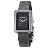 Chanel Boy-Friend Black Dial Ladies Watch #H5317 - Watches of America