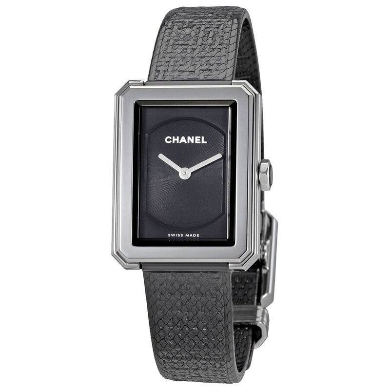 Chanel Boy-Friend Black Dial Ladies Watch #H5317 - Watches of America