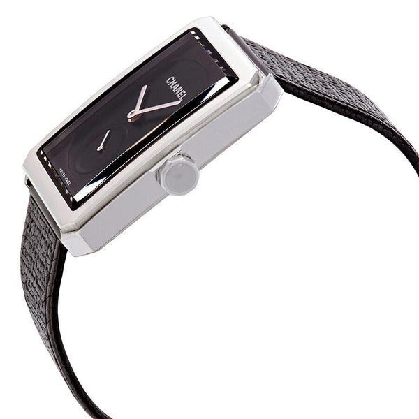 Chanel Boy-Friend Black Guilloche Dial Ladies Hand Wound Watch #H5201 - Watches of America #2