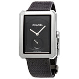 Chanel Boy-Friend Black Guilloche Dial Ladies Hand Wound Watch #H5201 - Watches of America