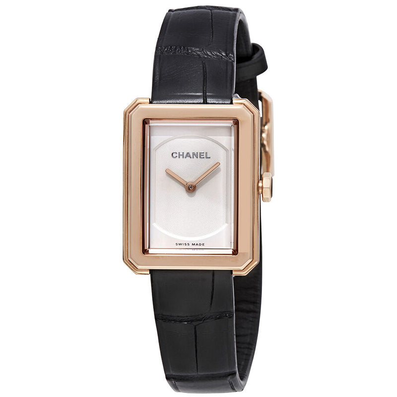 Chanel Boy-Friend Ladies 18K Beige Gold Watch #H4886 - Watches of America
