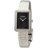 Chanel Boy-Friend Black Dial Ladies Watch #H4877 - Watches of America