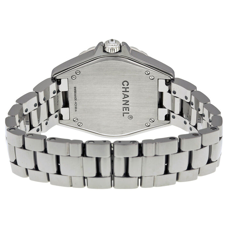 Chanel J12 Automatic Black Dial Grey Titanium Ceramic Unisex Watch #H3155 - Watches of America #3