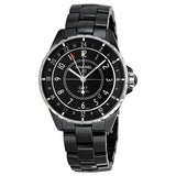 Chanel J12 Automatic GMT Black High-Tech Ceramic Unisex Watch #H3102 - Watches of America